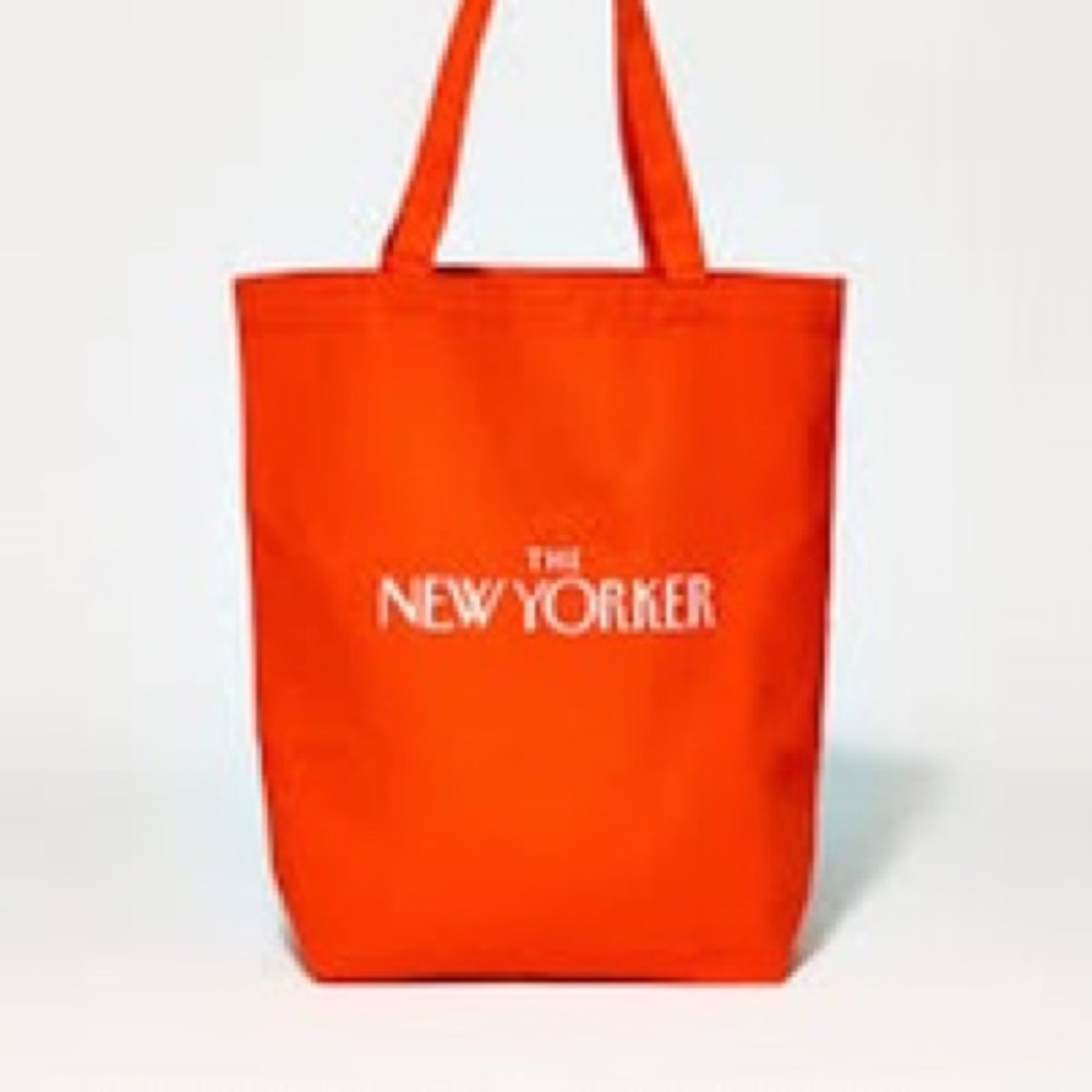 The New Yorker Canvas Tote Bag